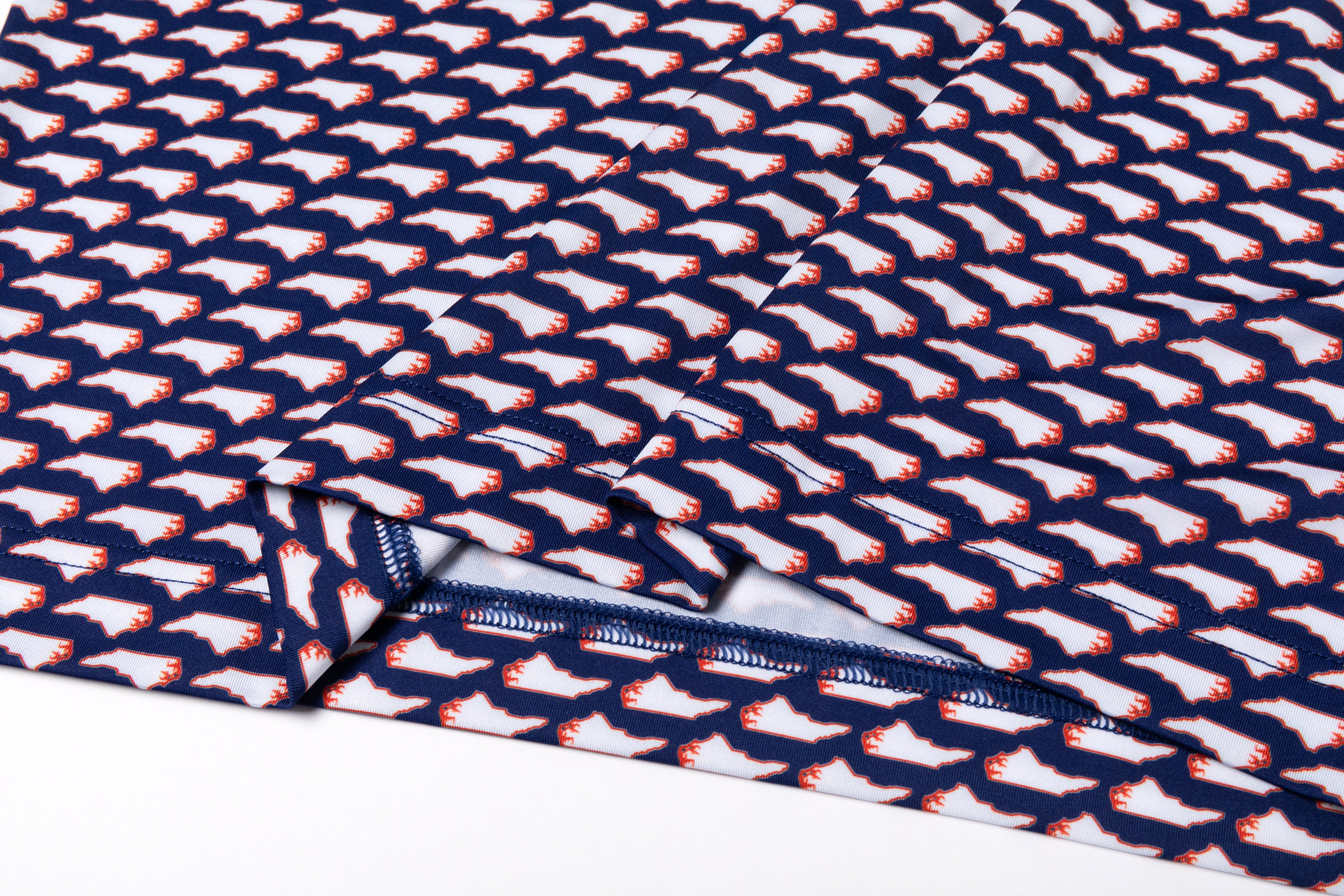 The NC Patriot – Men’s North Carolina State Pattern Golf Polo