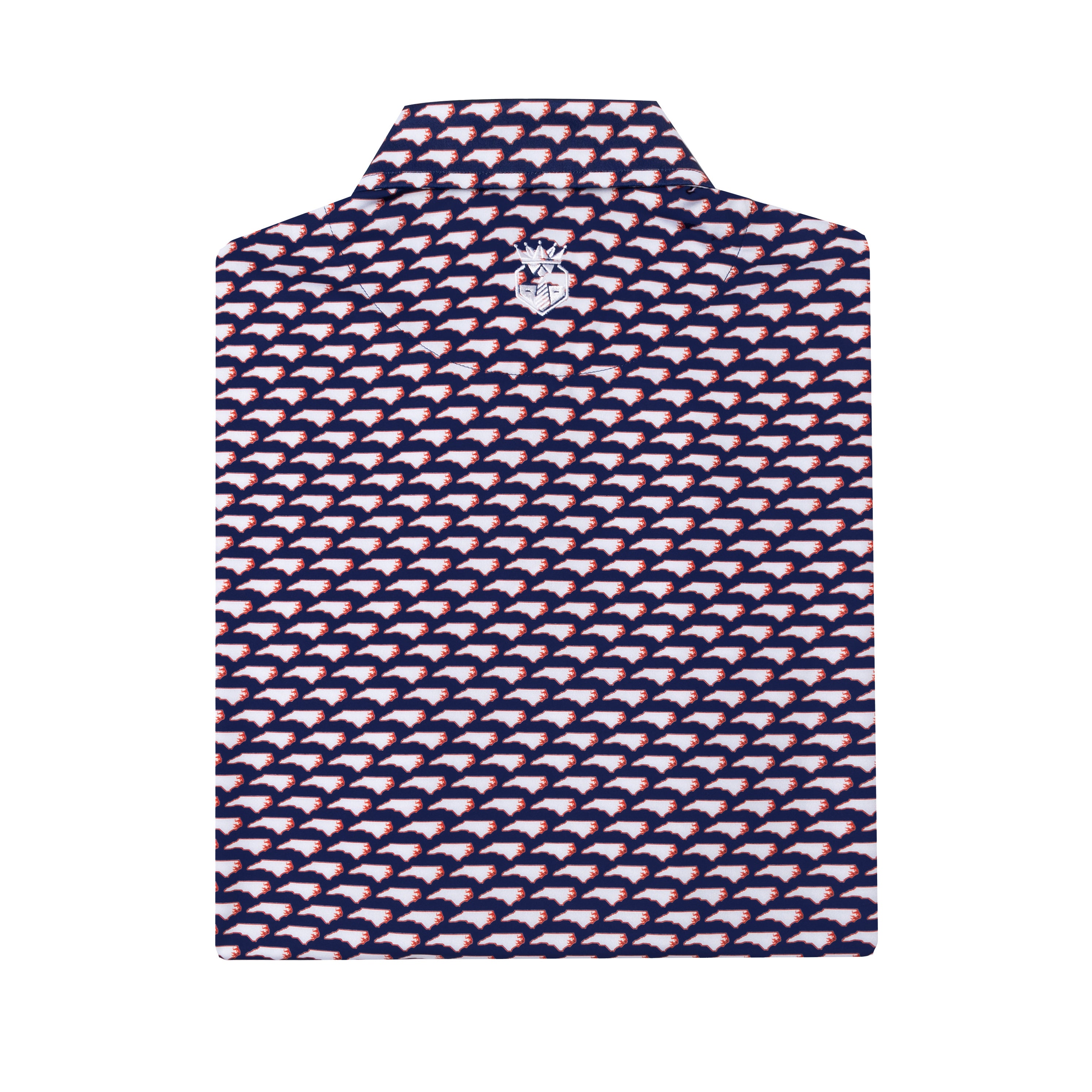 The NC Patriot – Men’s North Carolina State Pattern Golf Polo