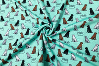 First In Show – Men’s Golf Polo with Labrador Retriever Print