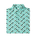 First In Show – Men’s Golf Polo with Labrador Retriever Print
