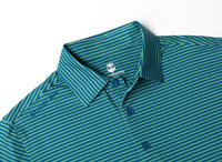 The Mayor’s Office – Men’s Teal Performance Golf Polo