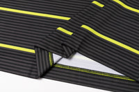 Don’t Do Average – Men’s Grey & Yellow Performance Golf Polo