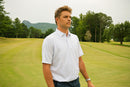 The Summit – Men’s White Performance Golf Polo