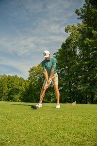 The Mayor’s Office – Men’s Teal Performance Golf Polo