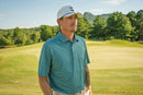 The Mayor’s Office – Men’s Teal Performance Golf Polo