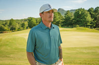 The Mayor’s Office – Men’s Teal Performance Golf Polo