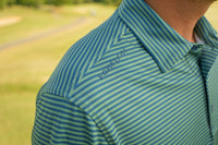 The Mayor’s Office – Men’s Teal Performance Golf Polo