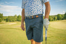The Never Settle Short – Men’s Navy Performance Golf Shorts