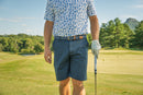 The Never Settle Short – Men’s Navy Performance Golf Shorts