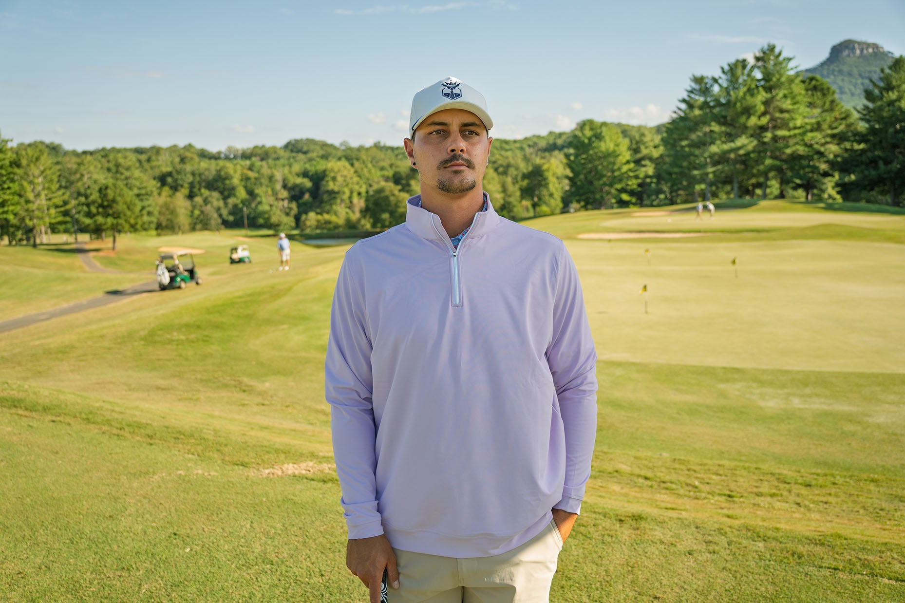 The Albatross Quarter Zip – Premium Men’s Golf Pullover