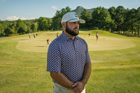 The NC Patriot – Men’s North Carolina State Pattern Golf Polo