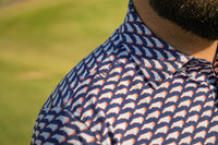 The NC Patriot – Men’s North Carolina State Pattern Golf Polo