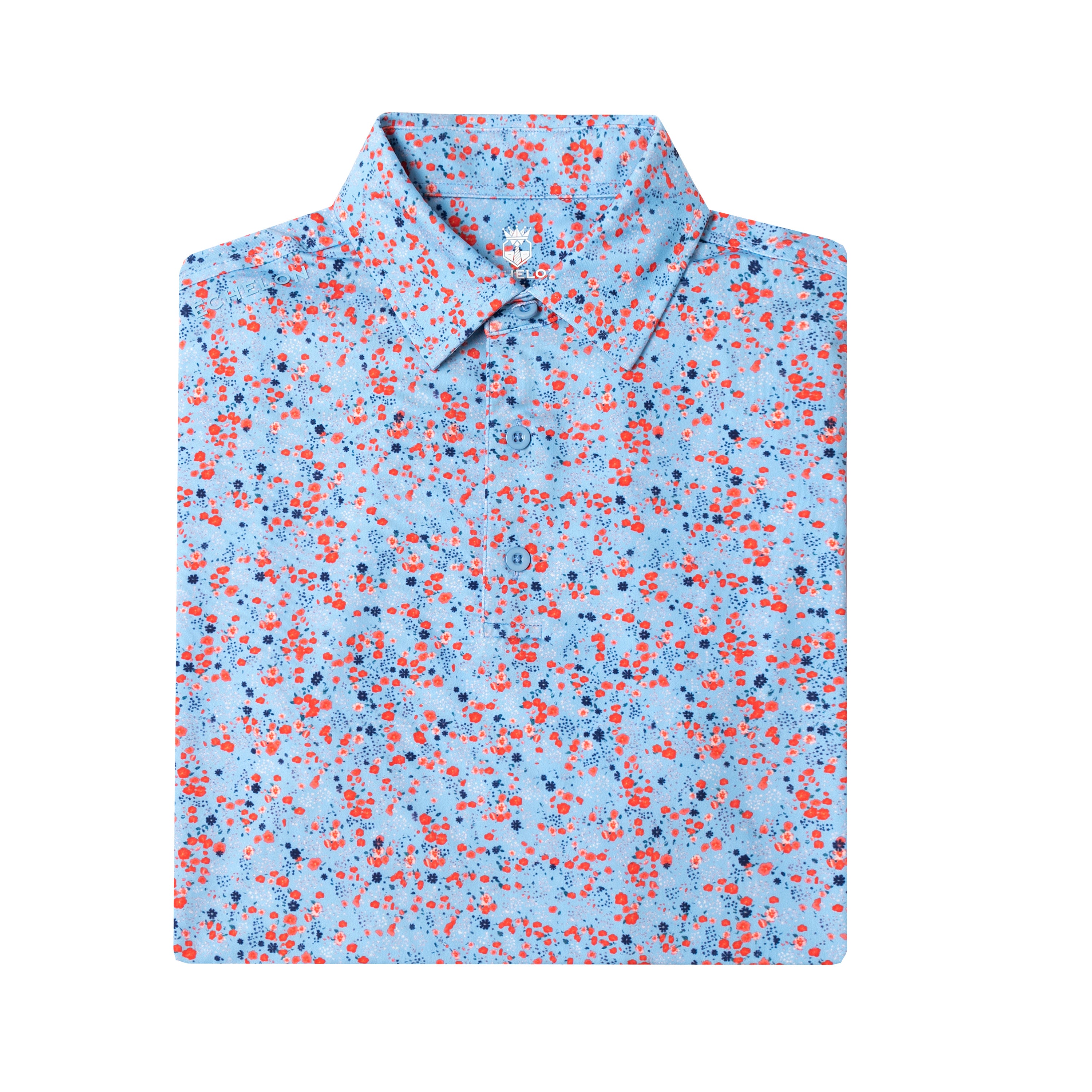 The Piedmont – Men’s Performance Print Golf Polo