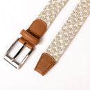 The Pin Seeker - Woven Golf Belt in Khaki