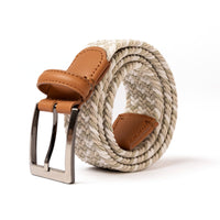 The Pin Seeker - Woven Golf Belt in Khaki