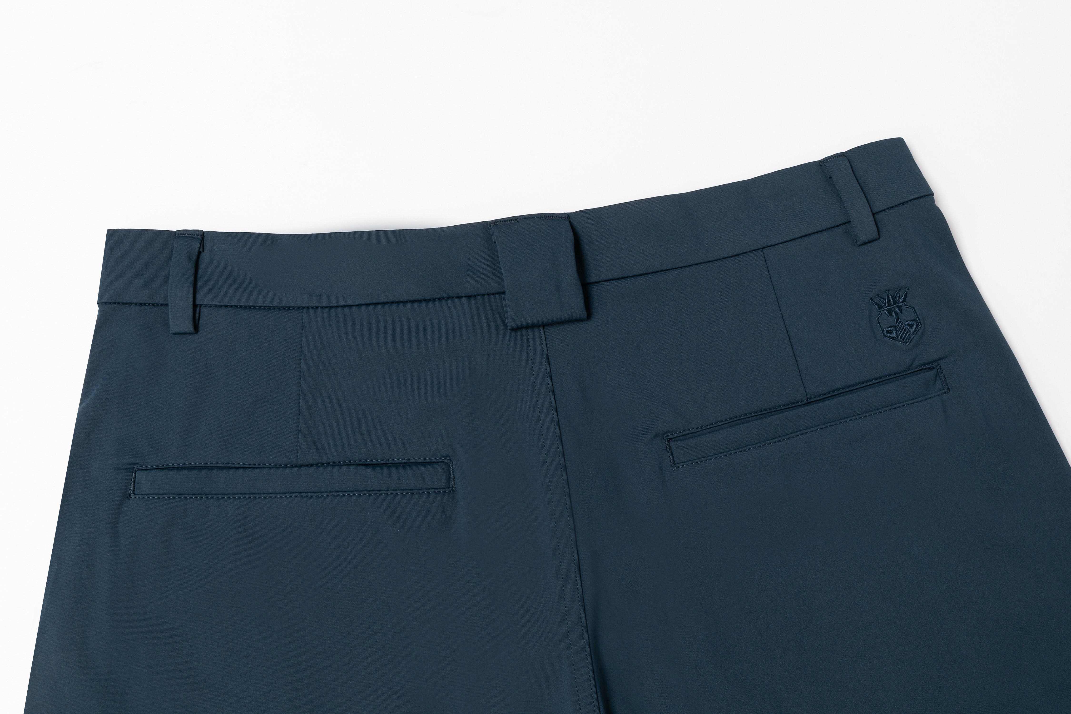 The Never Settle Short – Men’s Navy Performance Golf Shorts