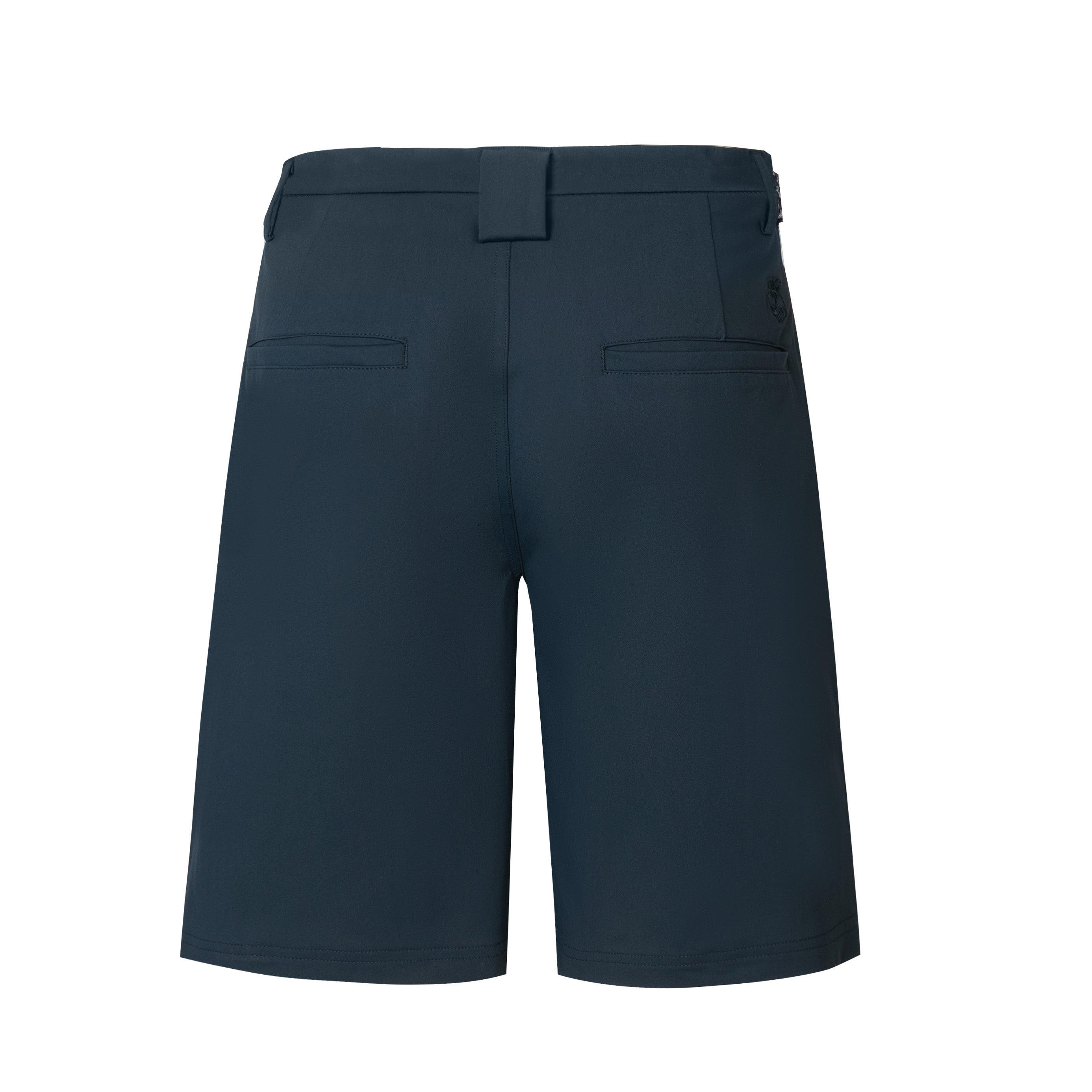 The Never Settle Short - Navy Blue Golf Shorts Men | Golf Apparel