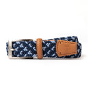 The Pin Seeker - Woven Golf Belt in Navy