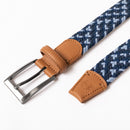 The Pin Seeker - Woven Golf Belt in Navy